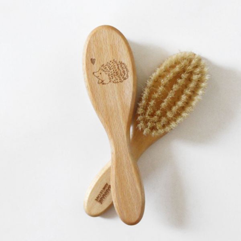 Barnab aime le caf Hair Brush Herisson