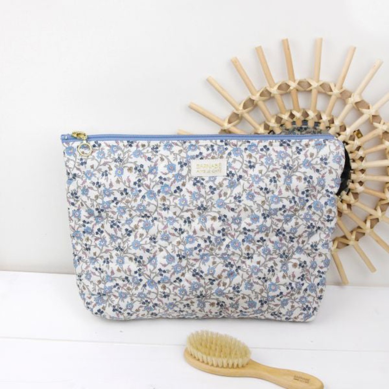 Barnab aime le caf Toilet Bag Prune