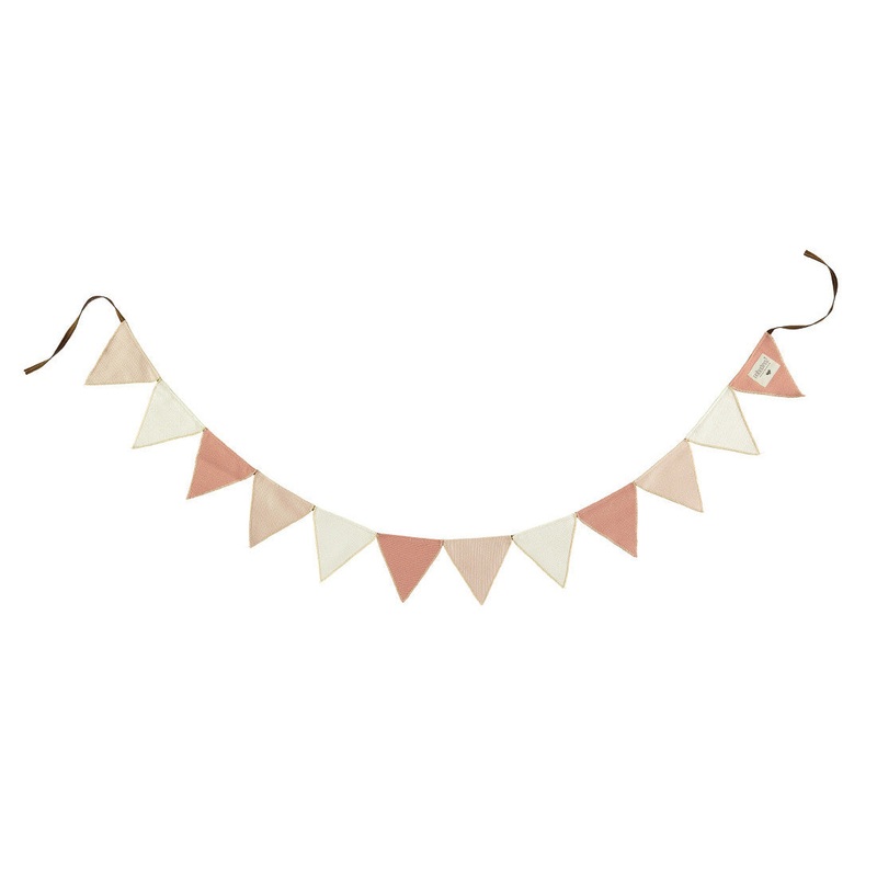 nobodinoz Bahia Garland Pink