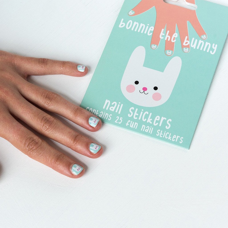 Rex Bonnie The Bunny Nail Stickers (Pack of 25 Pcs)