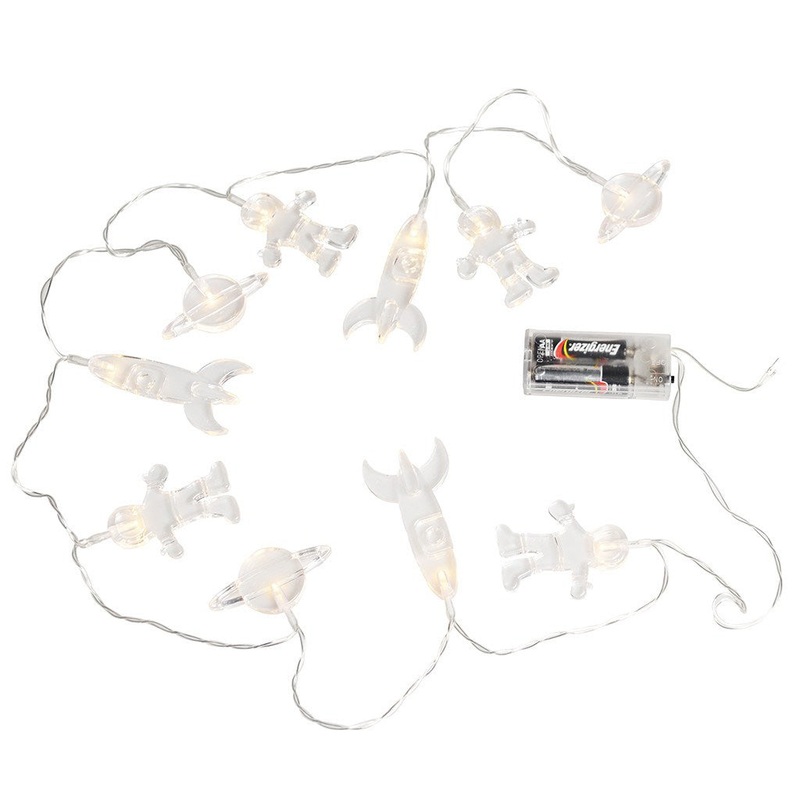Rex String of Led Space Rocket Lights