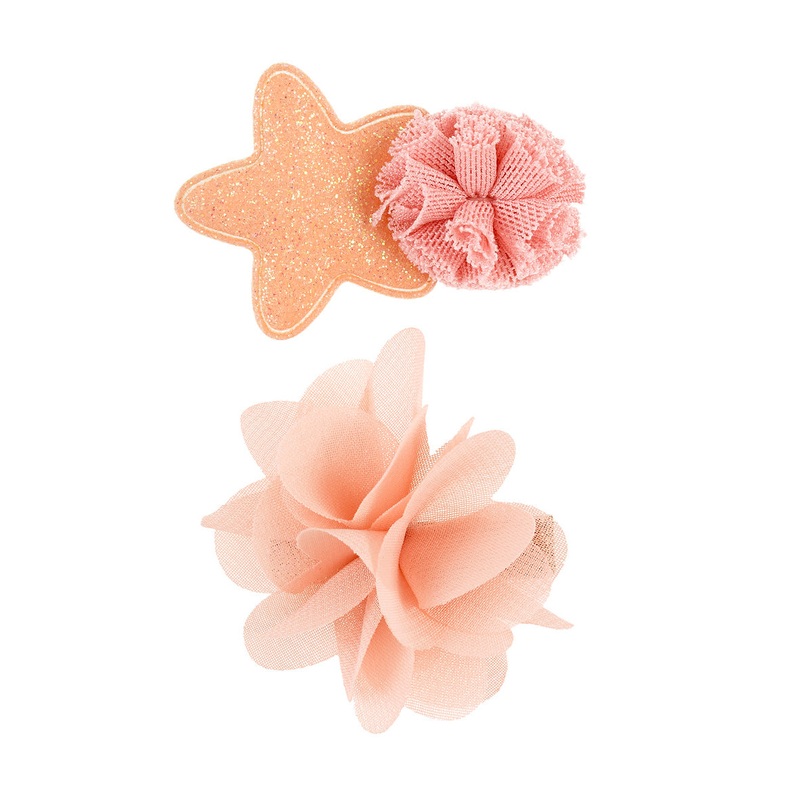 Souza 2 pcs Hair Claws Tilly Salmon