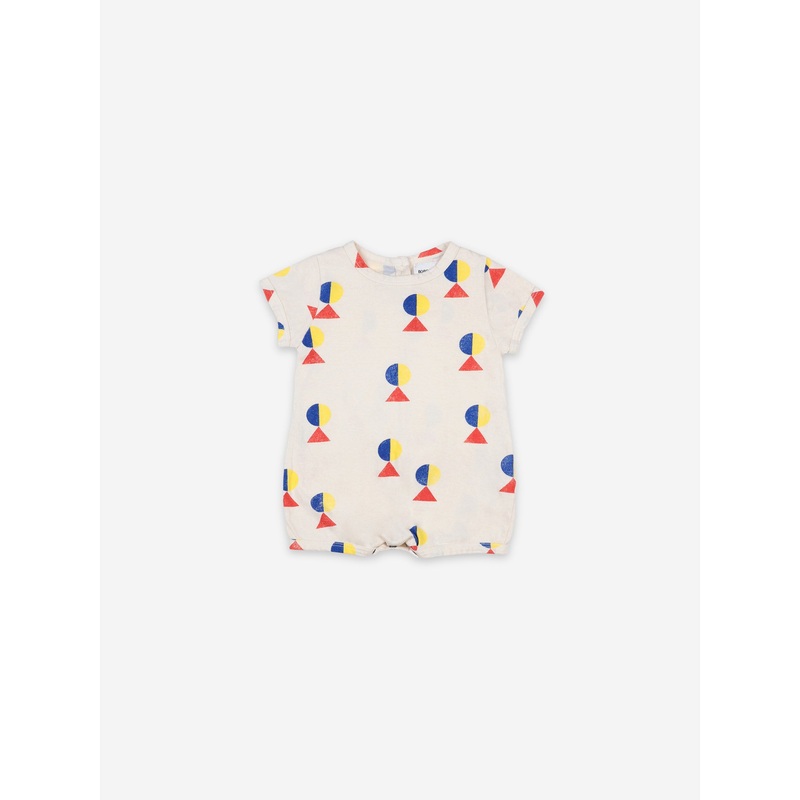 Bobo Choses Geometric All Over Playsuit