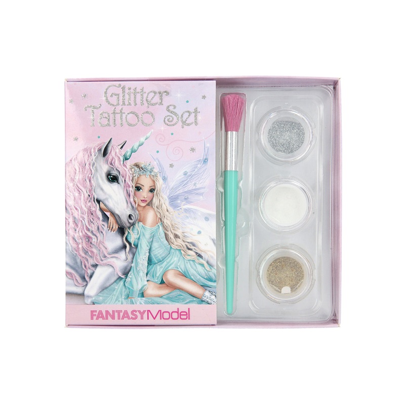 Depesche Fantasy Model Glitter Tattoo Set Icefriends