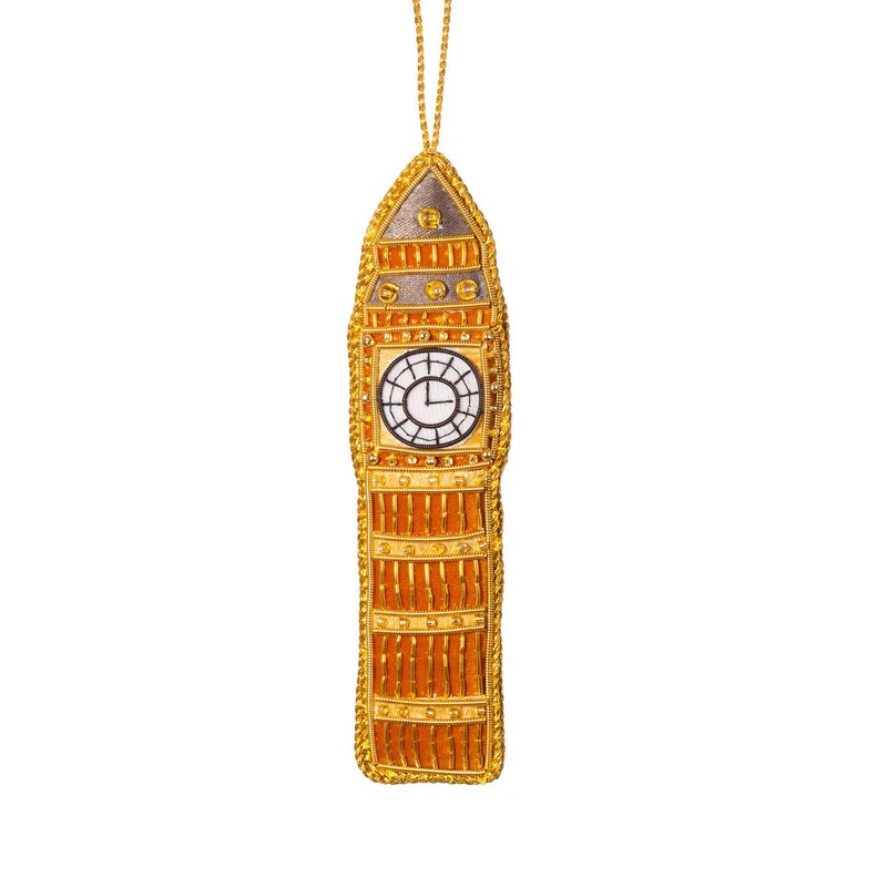 RJB Stone London Big Ben Embroidery Decoration