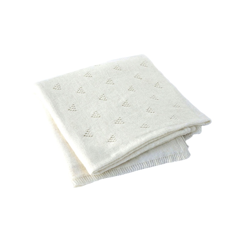 Blabla Kids Little Triangle Blanket Vanilla