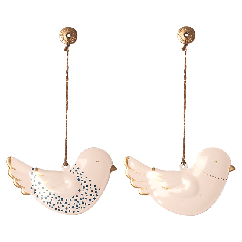 Maileg Bird Metal Ornaments (1pc)