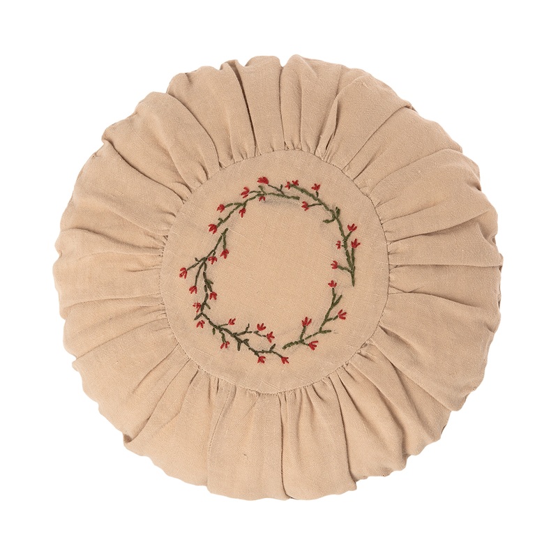 Maileg Cushion Round Flower Circle