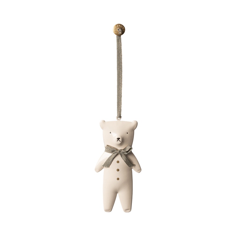 Maileg Metal Ornament Teddy Bear