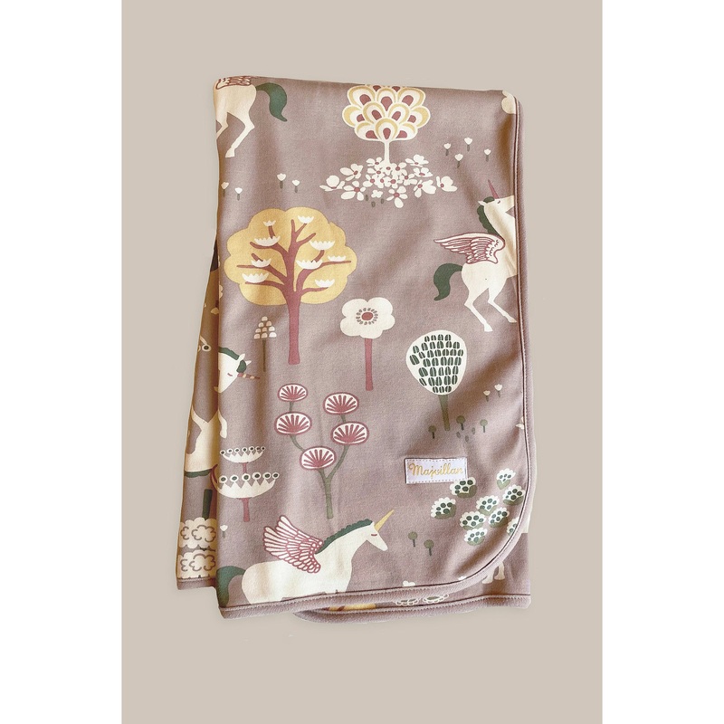 Majvillan Jersey Blanket True Unicorn Lilac