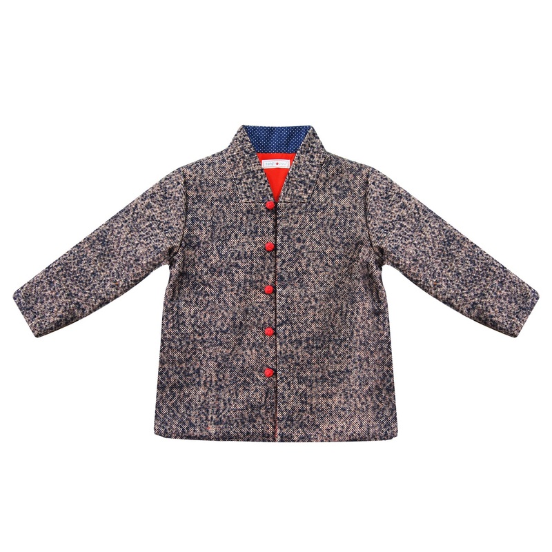 Tang' Roulou Winter Jacket Brown/Red