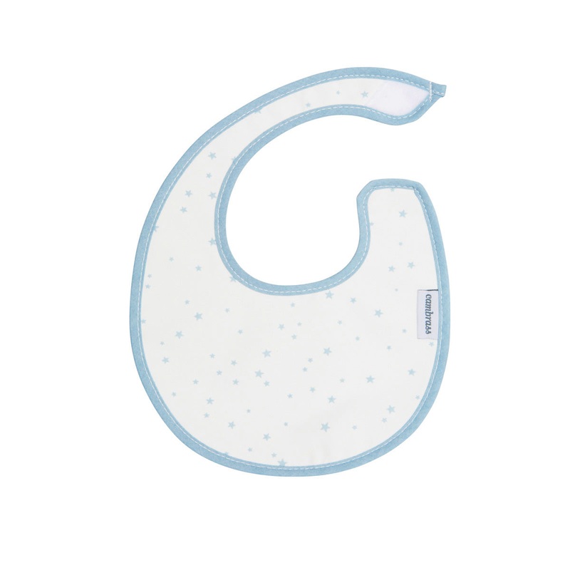 Cambrass Round Bib Velcro Astra Blue/Star