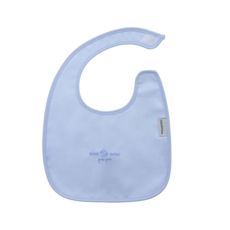 Cambrass Square Bib Velcro Pio Pio Blue