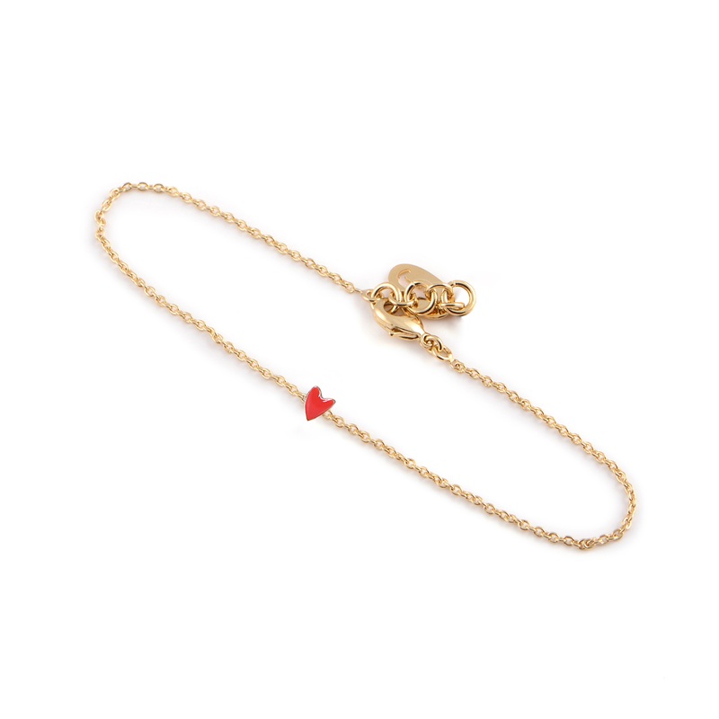 Titlee Bracelet Grant Coquelicot