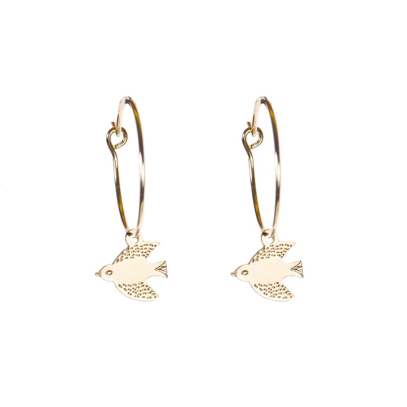 Titlee Earrings Bird
