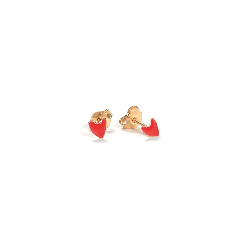 Titlee Earrings Grant Coquelicot