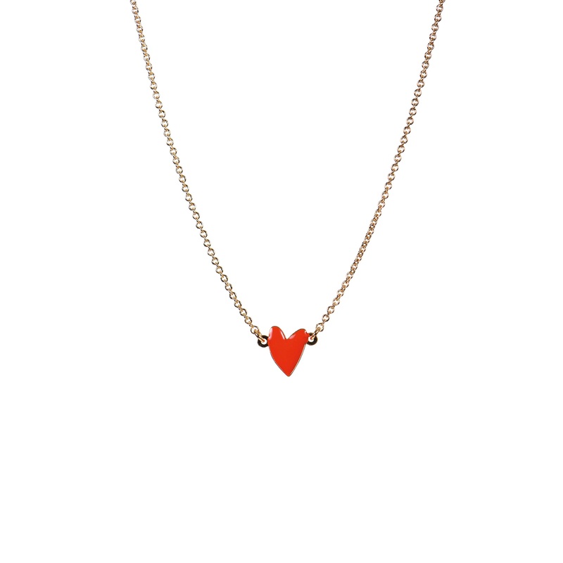 Titlee Necklace Grant Coquelicot