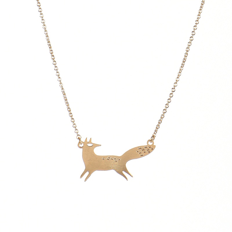 Titlee Necklace Wolf