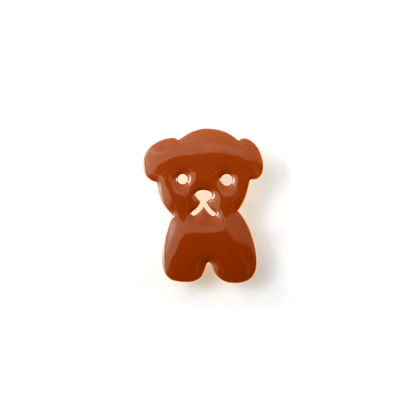 Titlee Pin Snuffy Marron