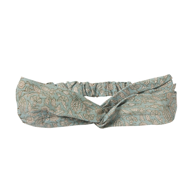 Bonheur du Jour Paris Hairband Blue Green
