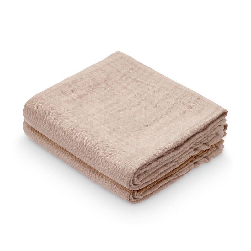 Cam Cam Copenhagen Muslin Cloth Dusty Rose (Pack of 2)