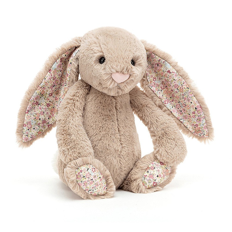 Jellycat Blossom Bea Beige Bunny - Personalisation Available