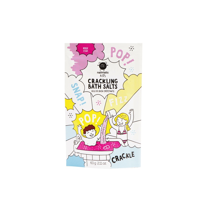 Nailmatic Kids Crackling Bath Salts - Pink