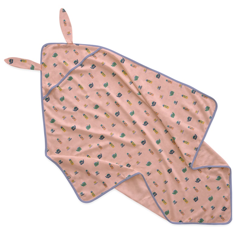 Oeuf Bunny Blanket Mellow Rose