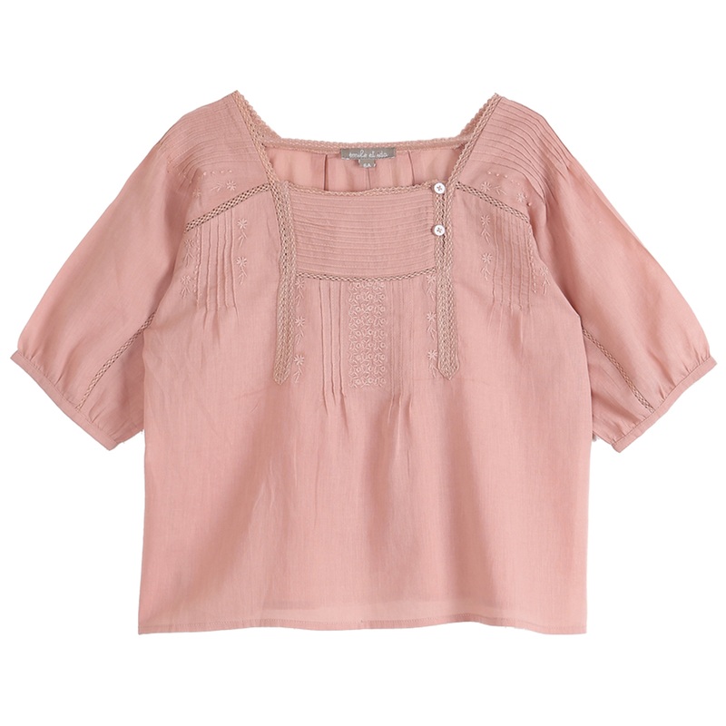 Emile et Ida Blouse Blush