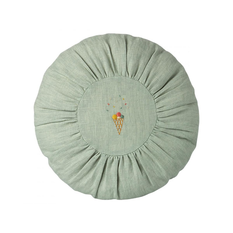 Maileg Cushion Round Mint