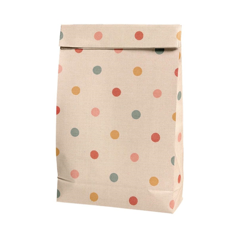 Maileg Gift Bag Multi Dots (Set of 5)