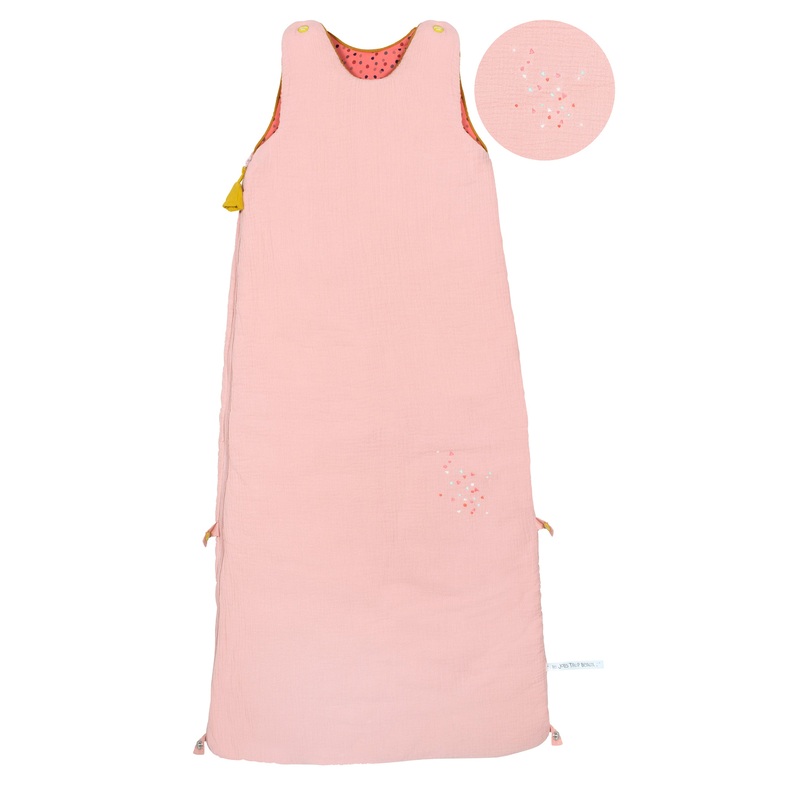 Moulin Roty Les Jolis Trop Beaux Pink Sleeping Bag
