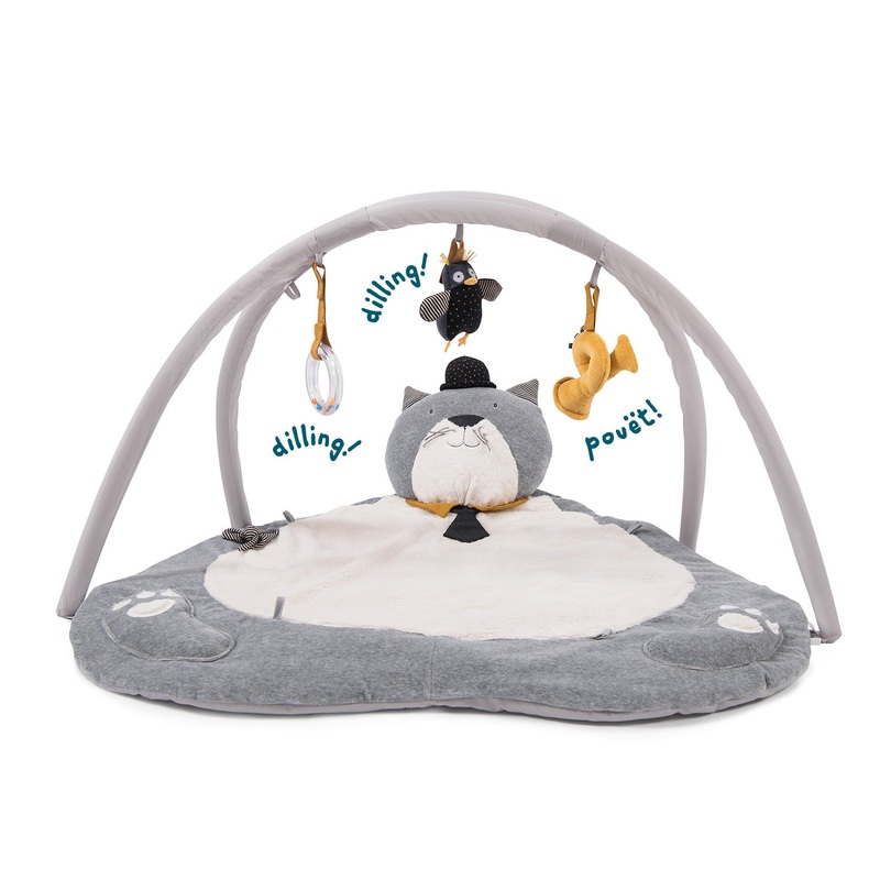 Moulin Roty Les Moustaches 3D Playmat