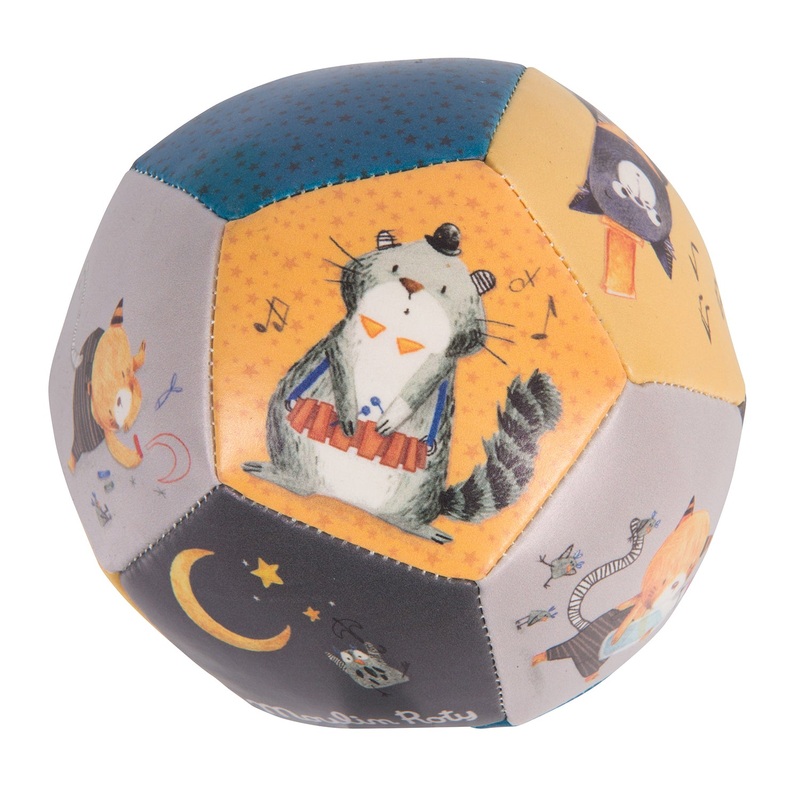 Moulin Roty Les Moustaches Baby Soft Ball
