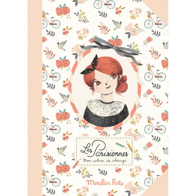 Moulin Roty Les Parisennes Colouring Book
