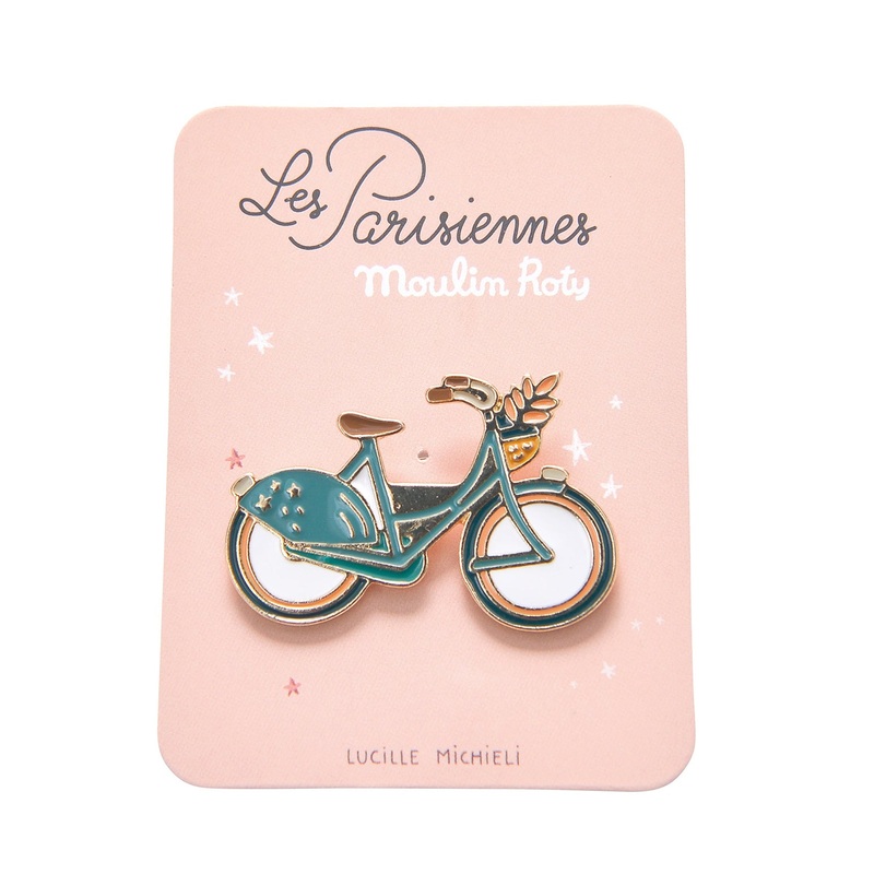 Moulin Roty Les Parisennes Enameled Pin Bike
