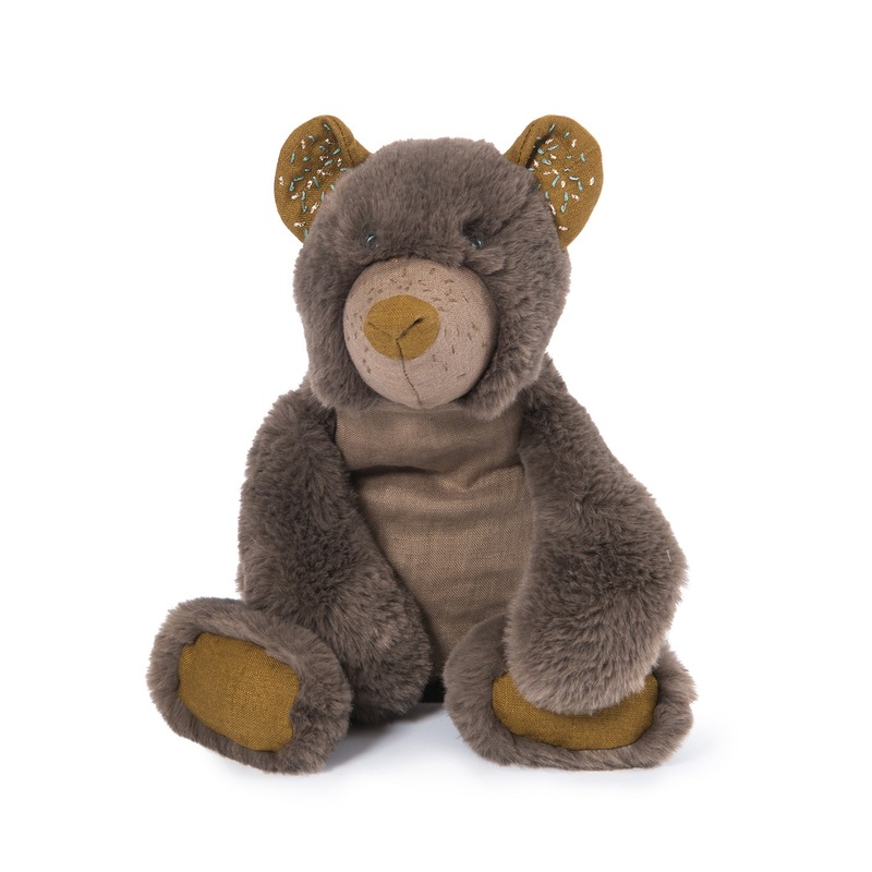 Moulin Roty Rendex-Vous Chemin Du Loup Small Grey Bear