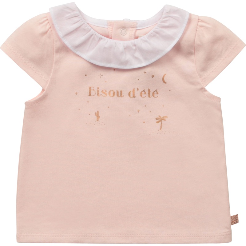 Carrement Beau Short Sleeves T-Shirt Spring 2 Pink Pale