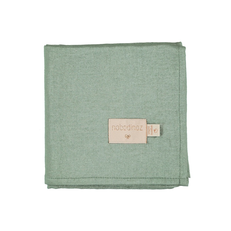 nobodinoz Baby Love Swaddle Eden Green