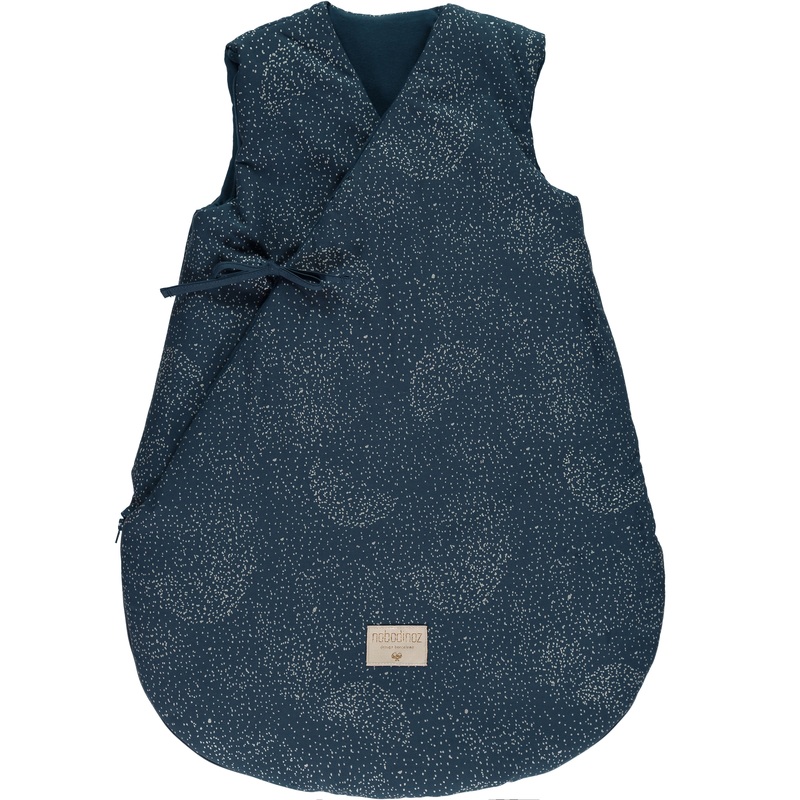 nobodinoz Cloud Winter Sleeping Bag Gold Bubble / Night Blue