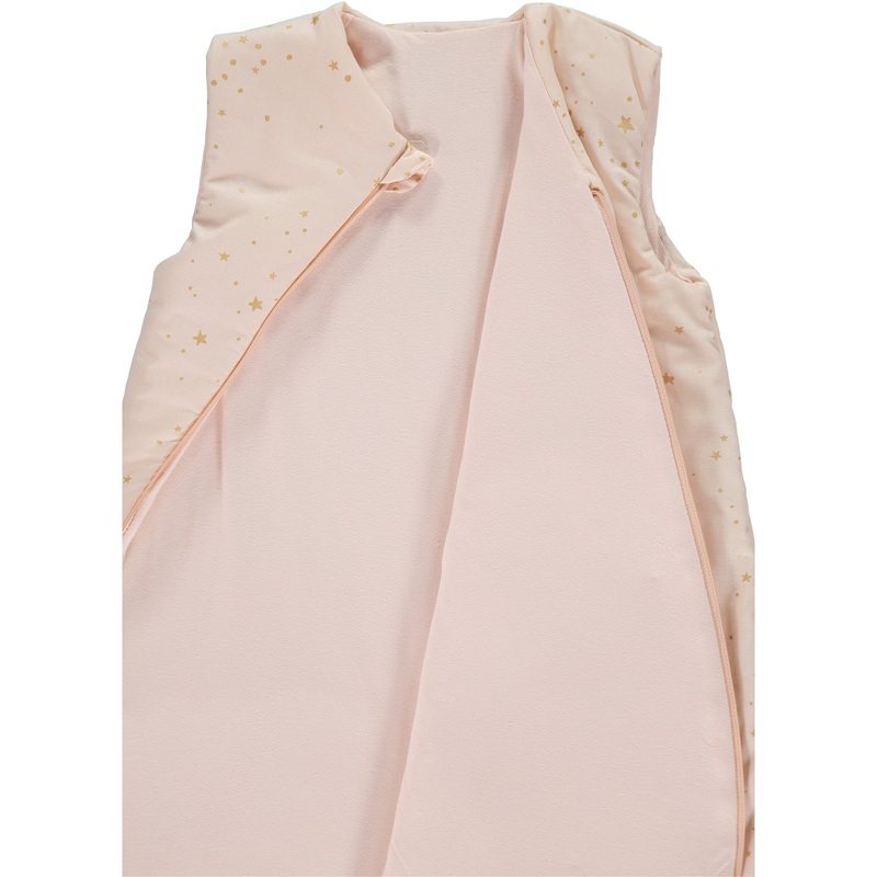 nobodinoz Cocoon Mid Season Sleeping Bag Gold Stella / Dream Pink
