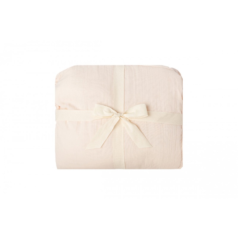 nobodinoz Padded Baby Moses Cover Dream Pink