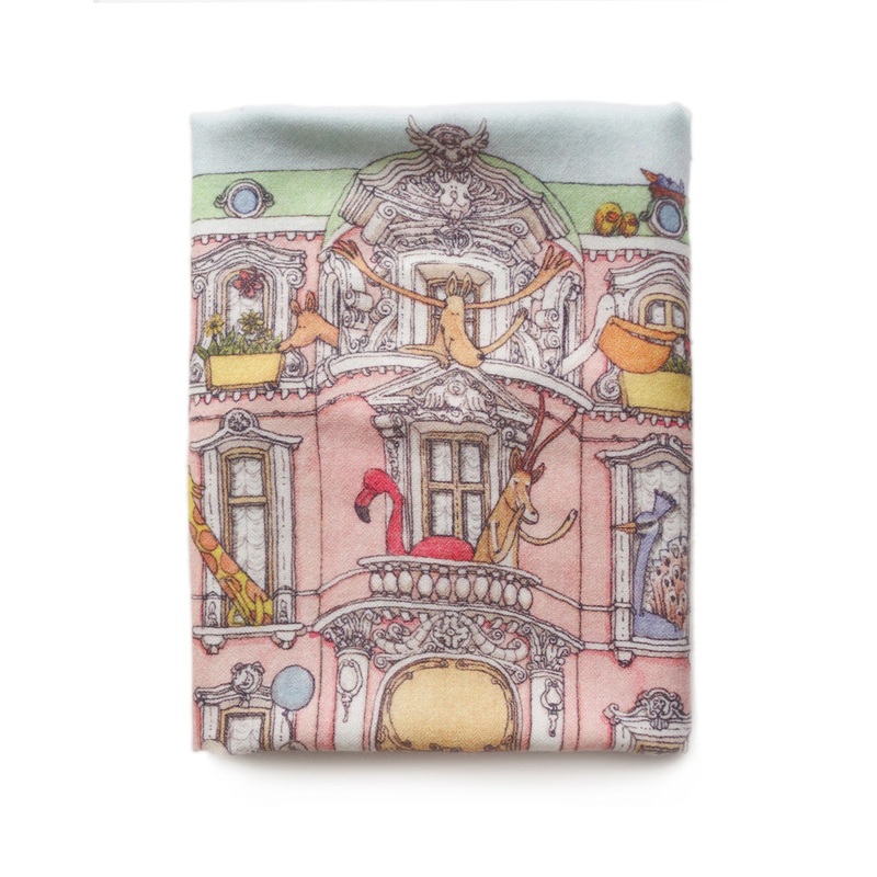 Atelier Choux Cashmere Blanket - Monceau Mansion - 120x70cm