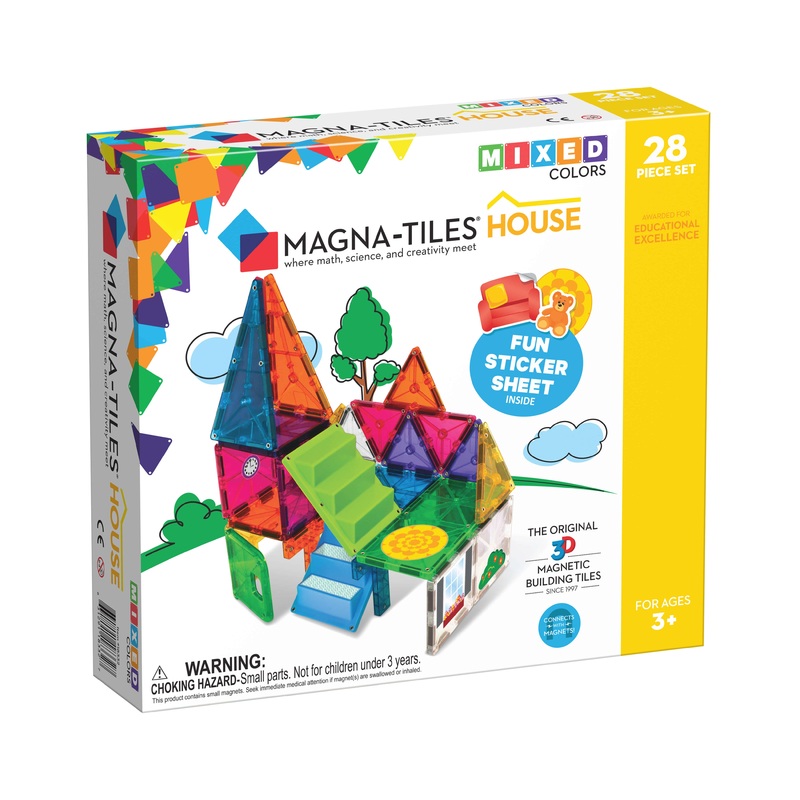 MAGNA-TILES Classic House 28-Piece Set