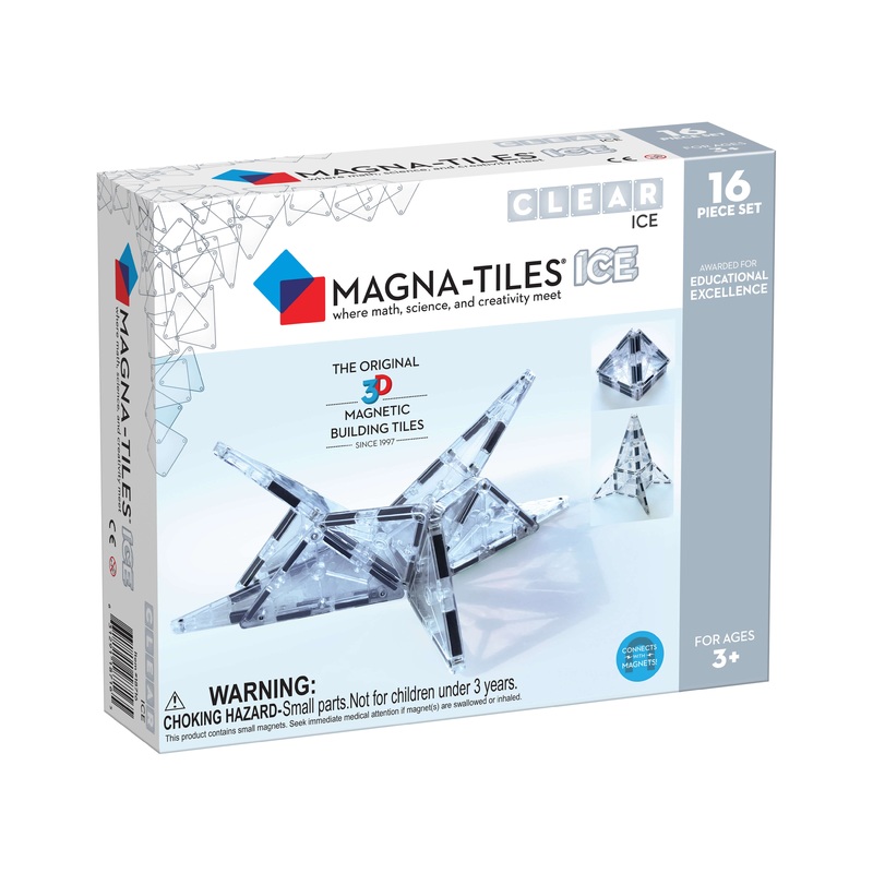 MAGNA-TILES Classic Ice 16-Piece Set