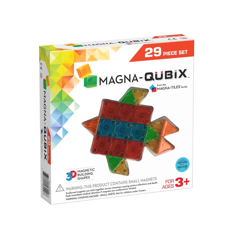 MAGNA-TILES Qubix 29-Piece Set