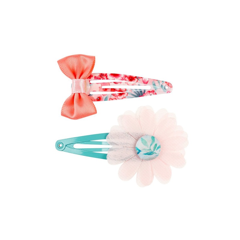 Souza Hair Clips Xana Coral