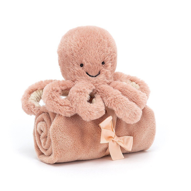 Jellycat Odell Octopus Soother - Personalisation Available