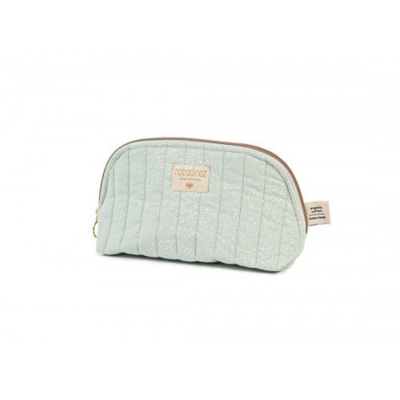 nobodinoz Holiday Vanity Case Aqua White Bubble / Aqua