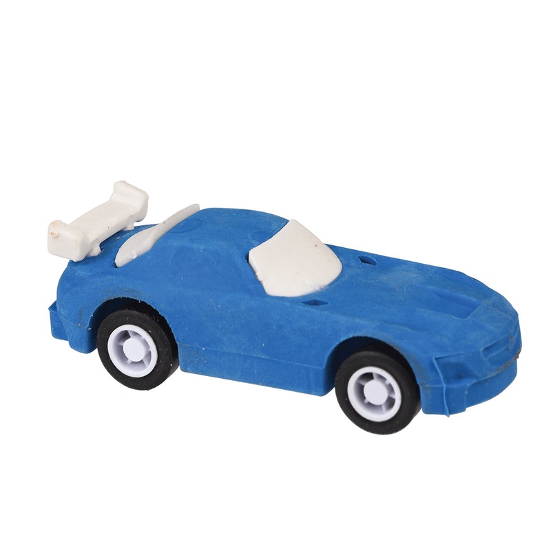 Rex Blue Pull Back Super Car Eraser